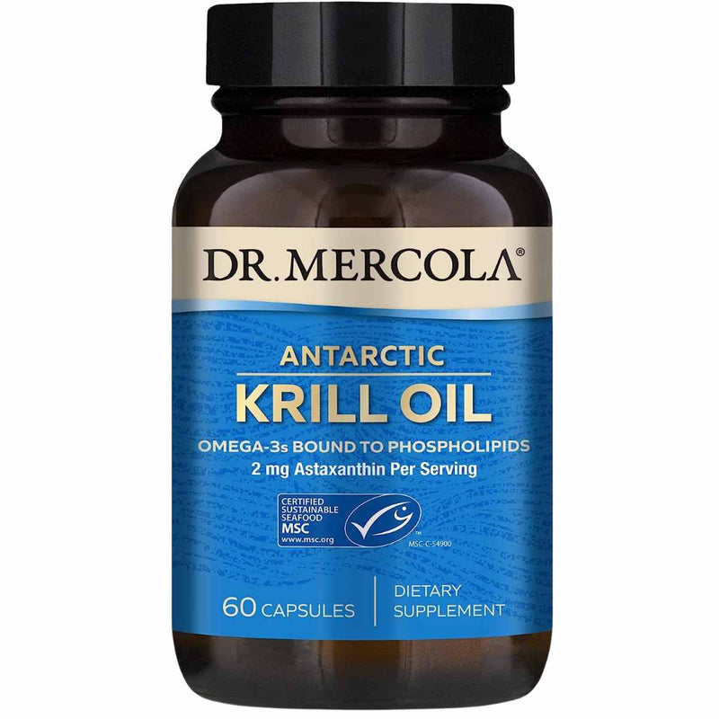 Dr. Mercola Aceite de Krill Antártico - Puro Estado Fisico