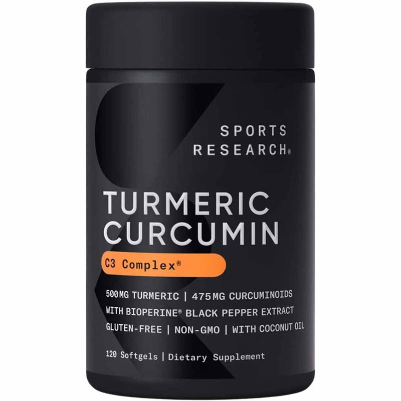 Sports Research C3 Complex® Turmeric Curcumin - Puro Estado Fisico
